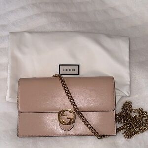 Authentic Gucci mini chain crossbody